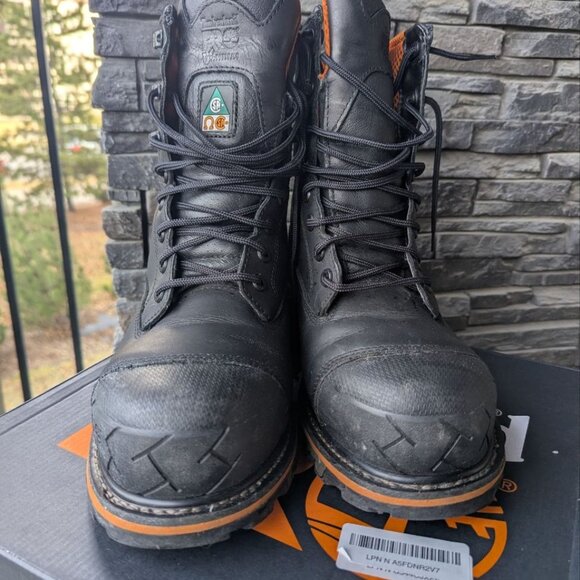 Timberland Men's 8" Boondock Composite Toe WP-m 8 in Boondock CT WP   Size 10 - Picture 3 of 9